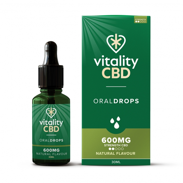 CBD Oral Drops Natural Flavour 30ml