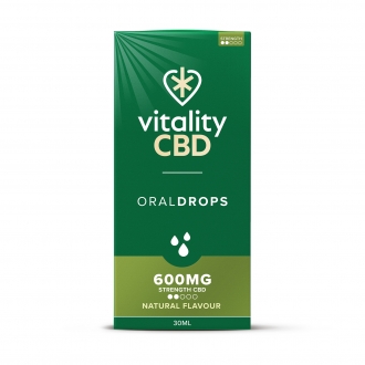 CBD Oral Drops Natural Flavour 30ml