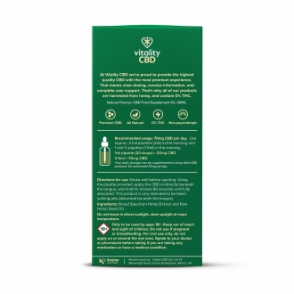 CBD Oral Drops Natural Flavour 30ml