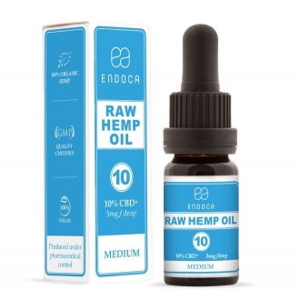 RAW Hemp Oil Drops 1000mg CBD+CBDa (10%)