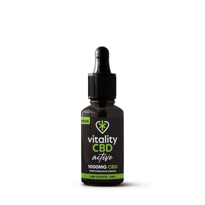 Vitality CBD Active CBD Focus Drops 30ml