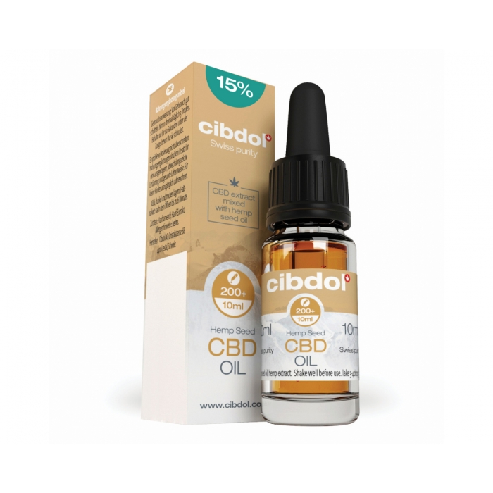  Cibdol CBD Hemp Seed Oil 15% (Full Spectrum 1380mg CBD) - 1