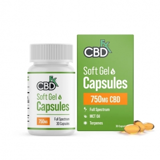 Soft Gel Capsules 750mg CBD (30 capsules)