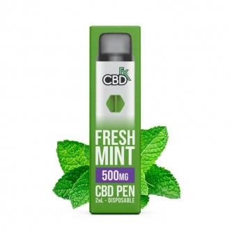 Fresh Mint CBD Vape Pen 500mg (ready to use)