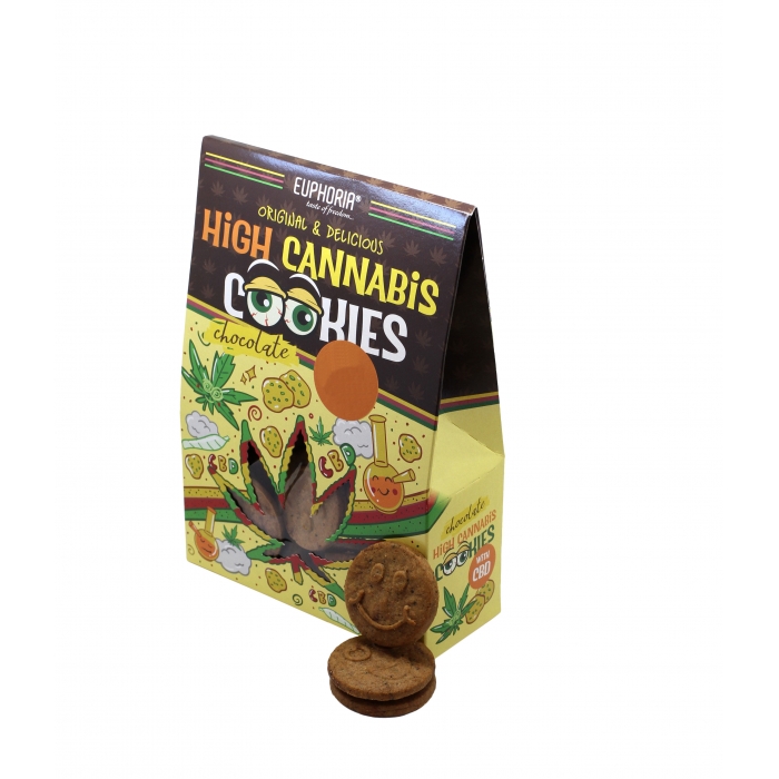 Hemp Cookies with CBD Chocolate 100g