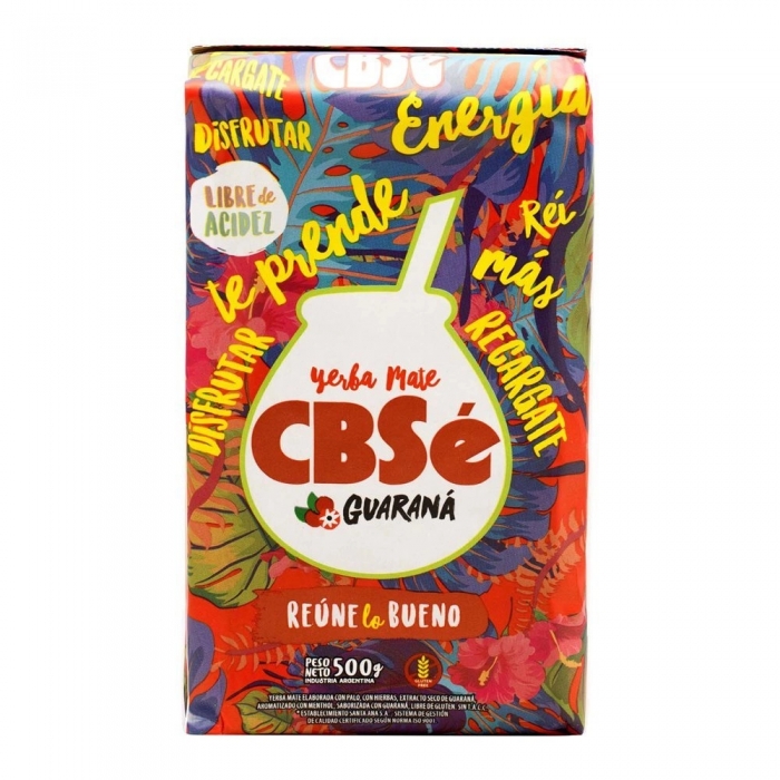 CBSe Energia Guarana Yerba Mate 0.5kg