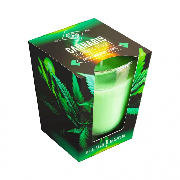 'Fresh Cannabis Leaves' Scented Candle