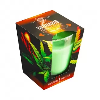 Sandal Wood Scented 'Cannabis' Candle