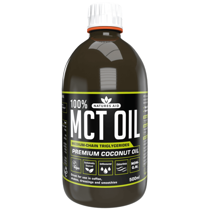 Premium 100% Pure MCT Oil 500ml