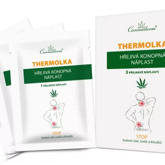 Thermolka Heat Patches with Hemp Oil