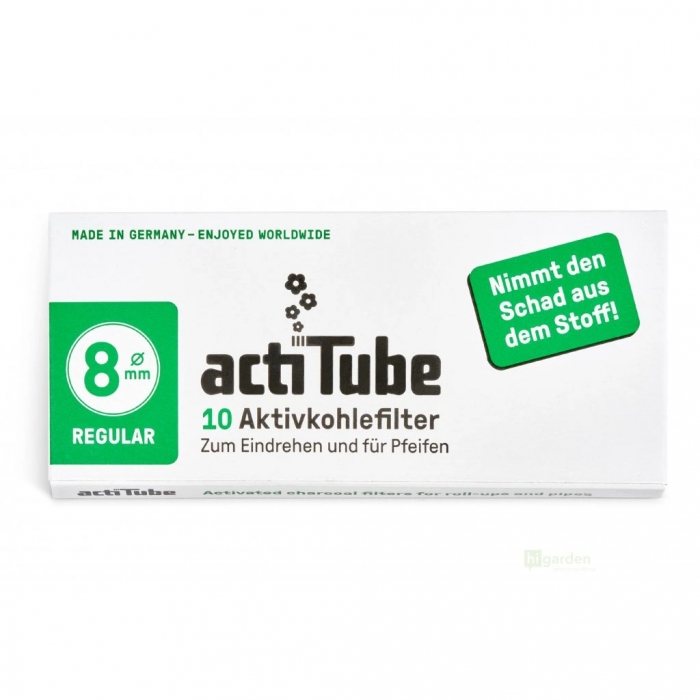 ActiTube Regular Filters 8mm (10pcs)