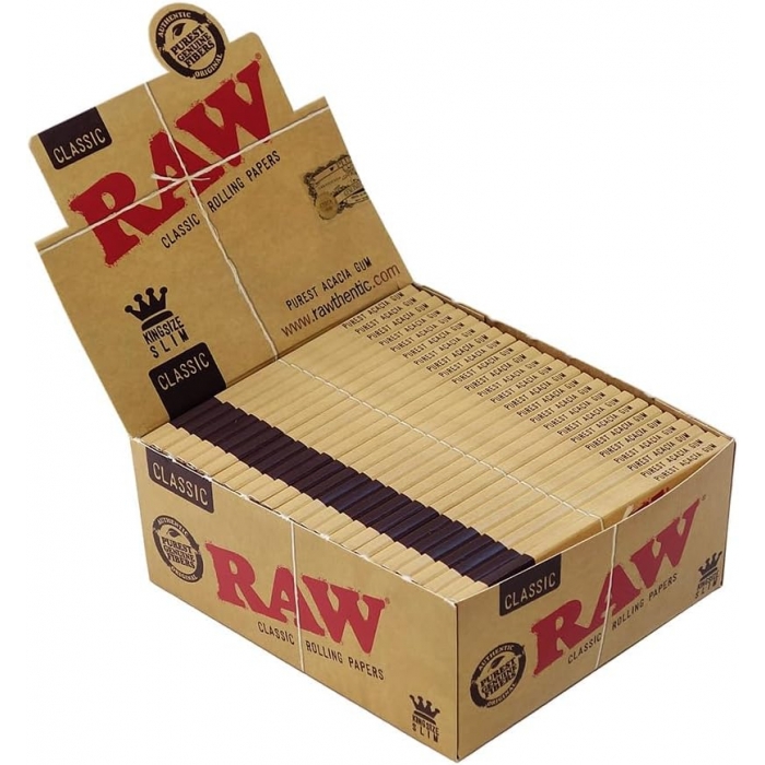 RAW Kingsize Slim Rolling Papers (Box...