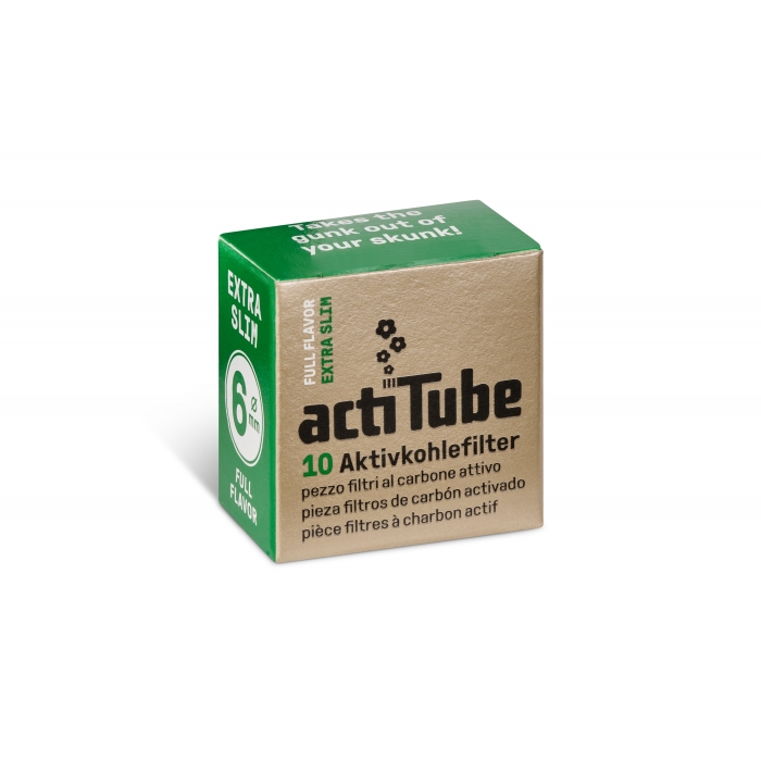 ActiTube Gold Extra Slim Filters 6mm...