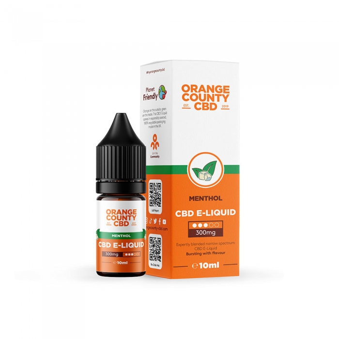 CBD E-Liquid Menthol 300-2500mg