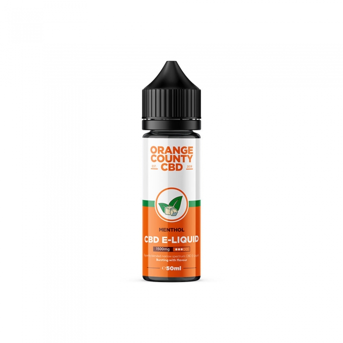 CBD E-Liquid Menthol 300-2500mg