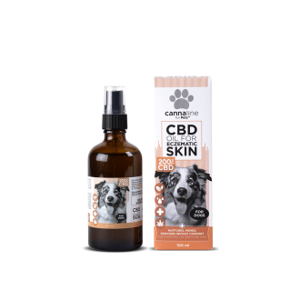 Oil for Eczematic Skin for Dogs (200mg CBD) 100ml