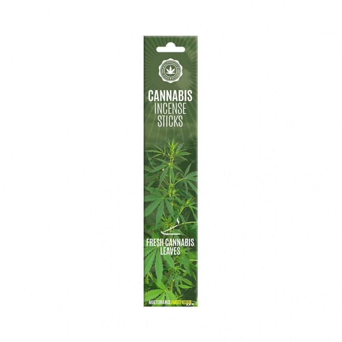 Fresh Cannabis Leaves Scented Incense...