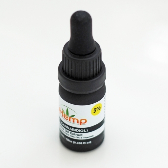 Hemp Oil Drops 500mg CBD (Cannabidiol) (5%) 10ml