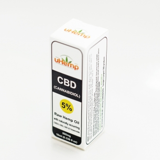 Hemp Oil Drops 500mg CBD (Cannabidiol) (5%) 10ml