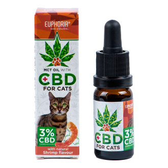 CBD Oil Drops for Cats Shrimp Flavour 3%